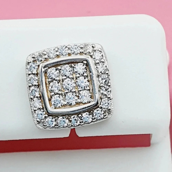 "925 Sterling Silver Cubic Zirconia Earrings, U19254561 - Picture 7 of 11